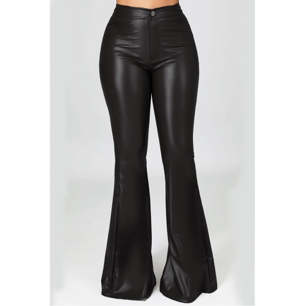 Faux Leather Pants